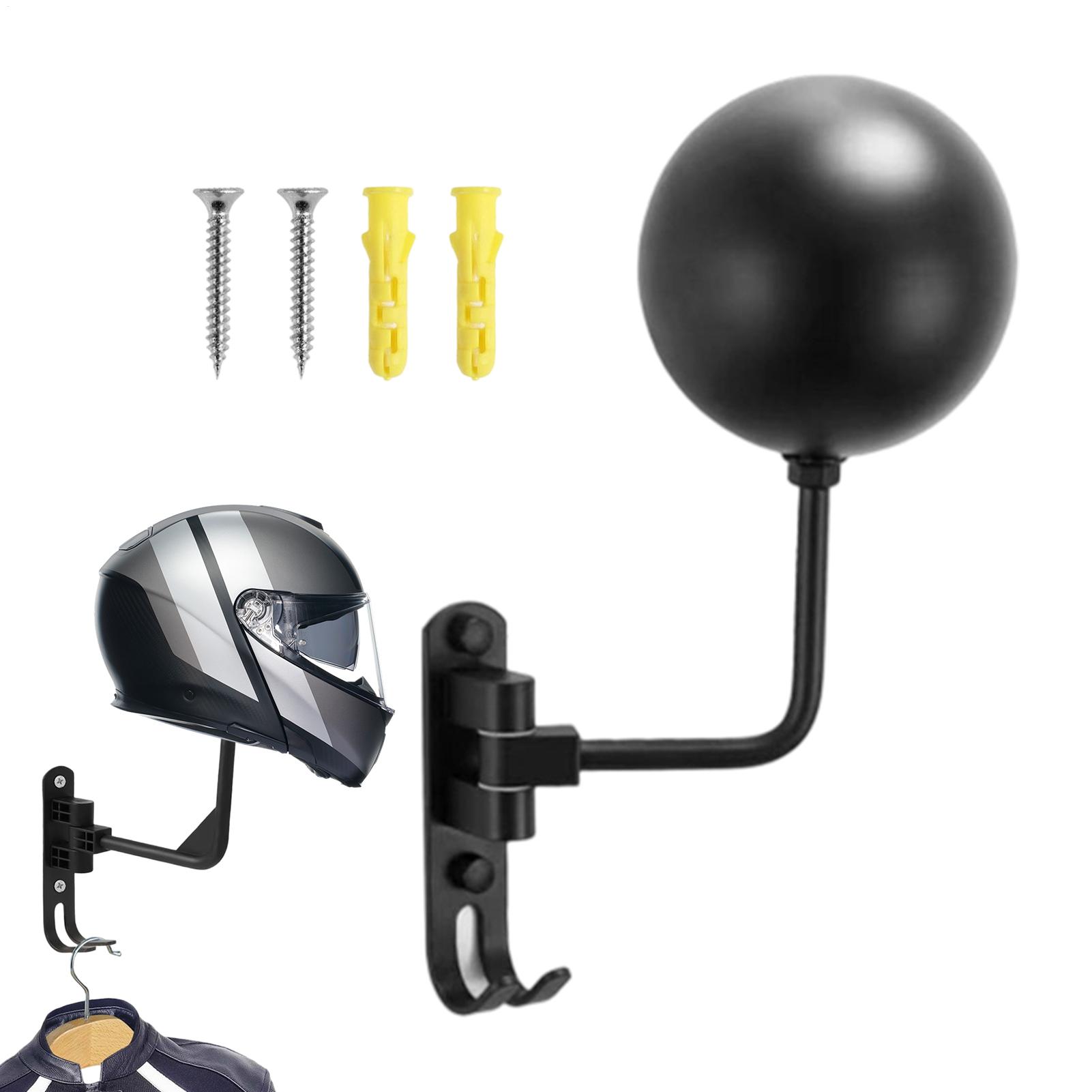 Motorcycle Gear Organizer - Portacasco per moto, supporto per organizer