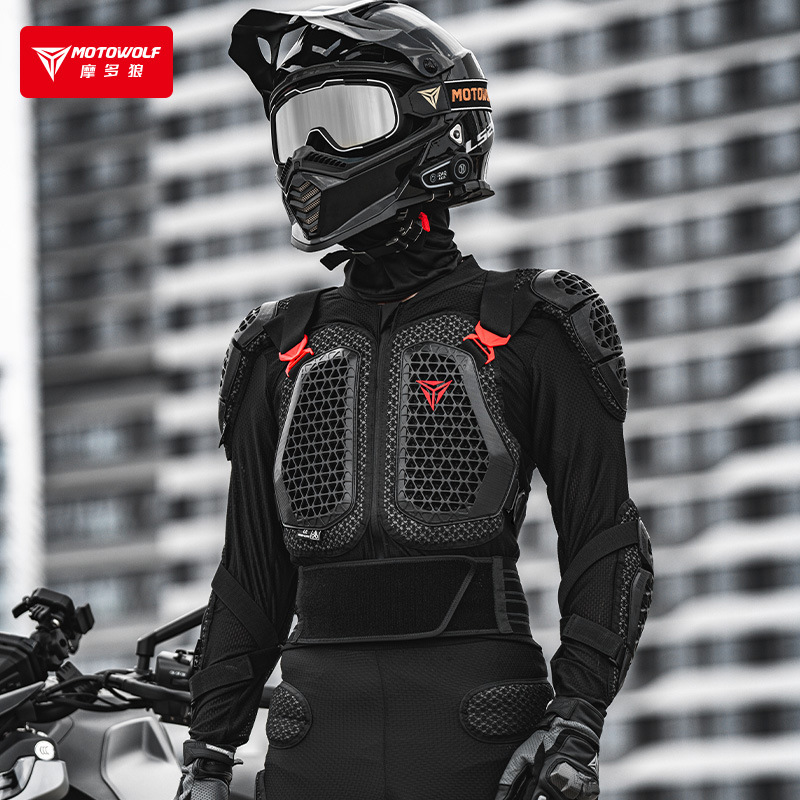 Gearx Motorcycle Jacket - Giacca Protettiva per Moto Motowolf, Protezione