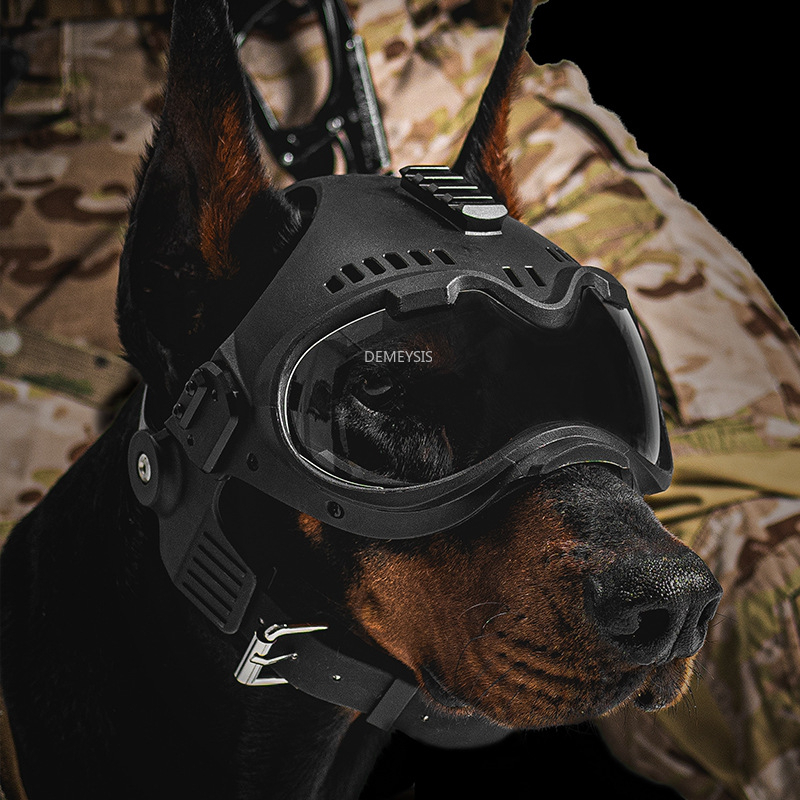 Motorcycle Gear For Dogs - Casco per cani da caccia all'aperto