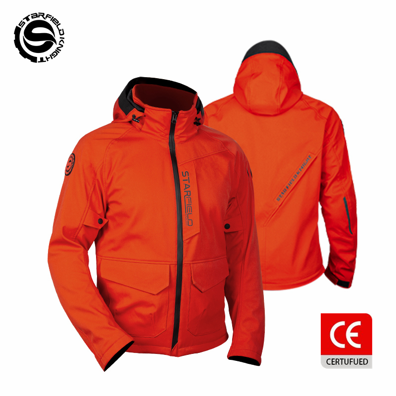 Gearx Motorcycle Jacket - Giacca da Moto SFK Arancione per