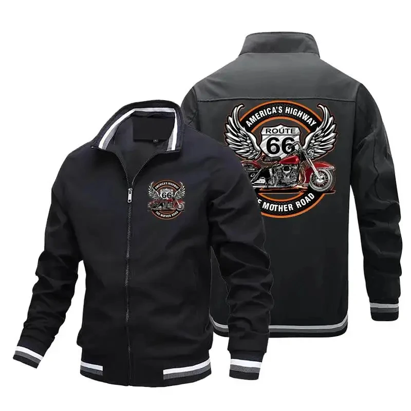 Gearx Motorcycle Jacket - Giacca Sportiva da Uomo Primaverile e