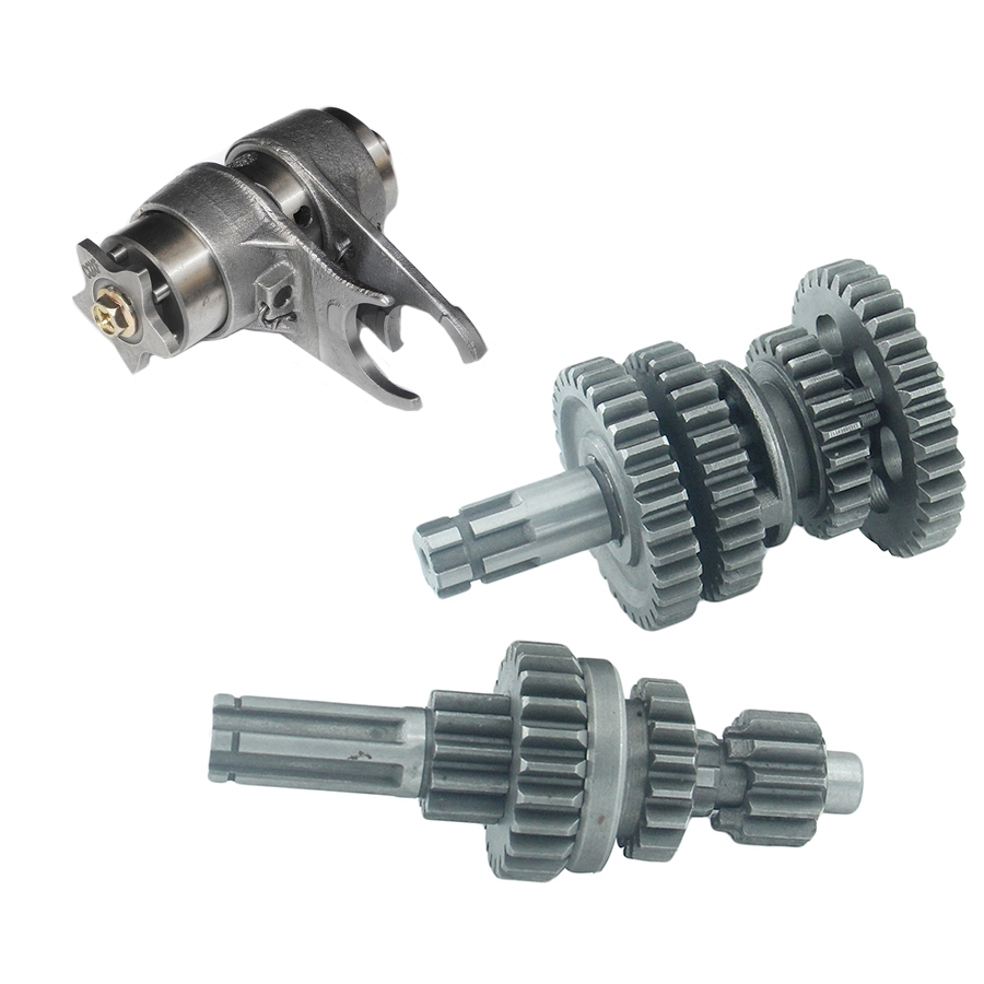 Motorcycle Gearbox - Set Scatola Ingranaggi Principale e Contralbero