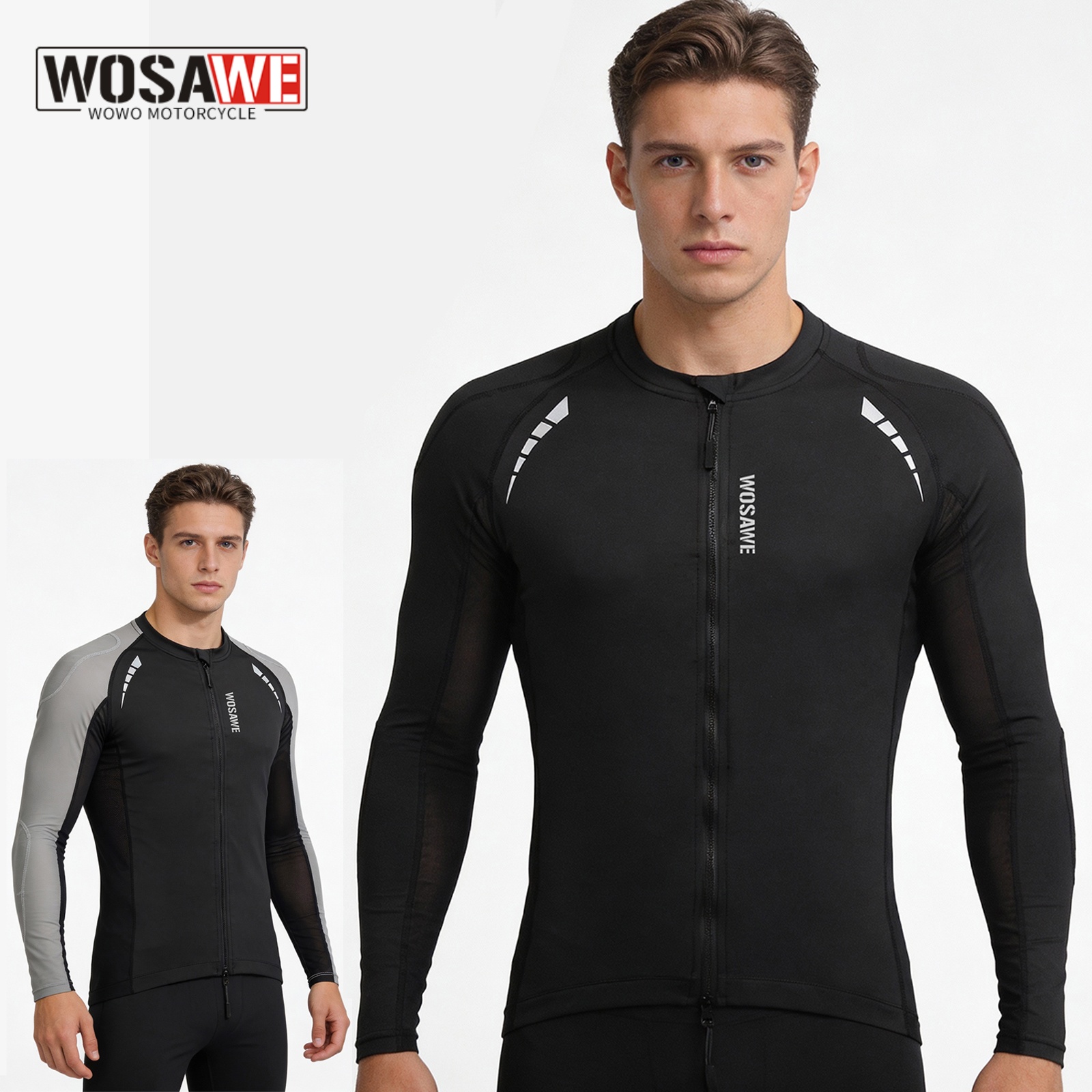 Gearx Motorcycle Jacket - WOSAWE Giacca Estiva da Moto per