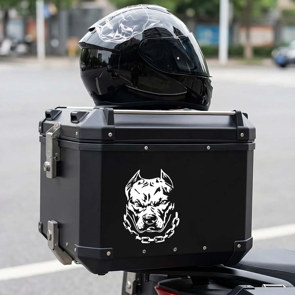 Set di 2 Adesivi Multicolore a - Motorcycle Gear For Dogs recensione e prezzo