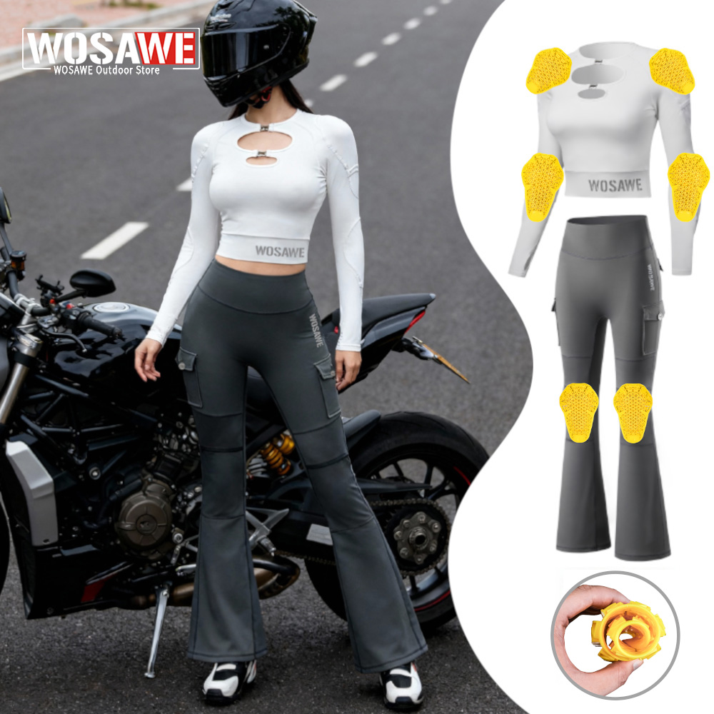 WOSAWE Set Giacca e Pantaloni  - Motorcycle Gear Jacket Women recensione e prezzo