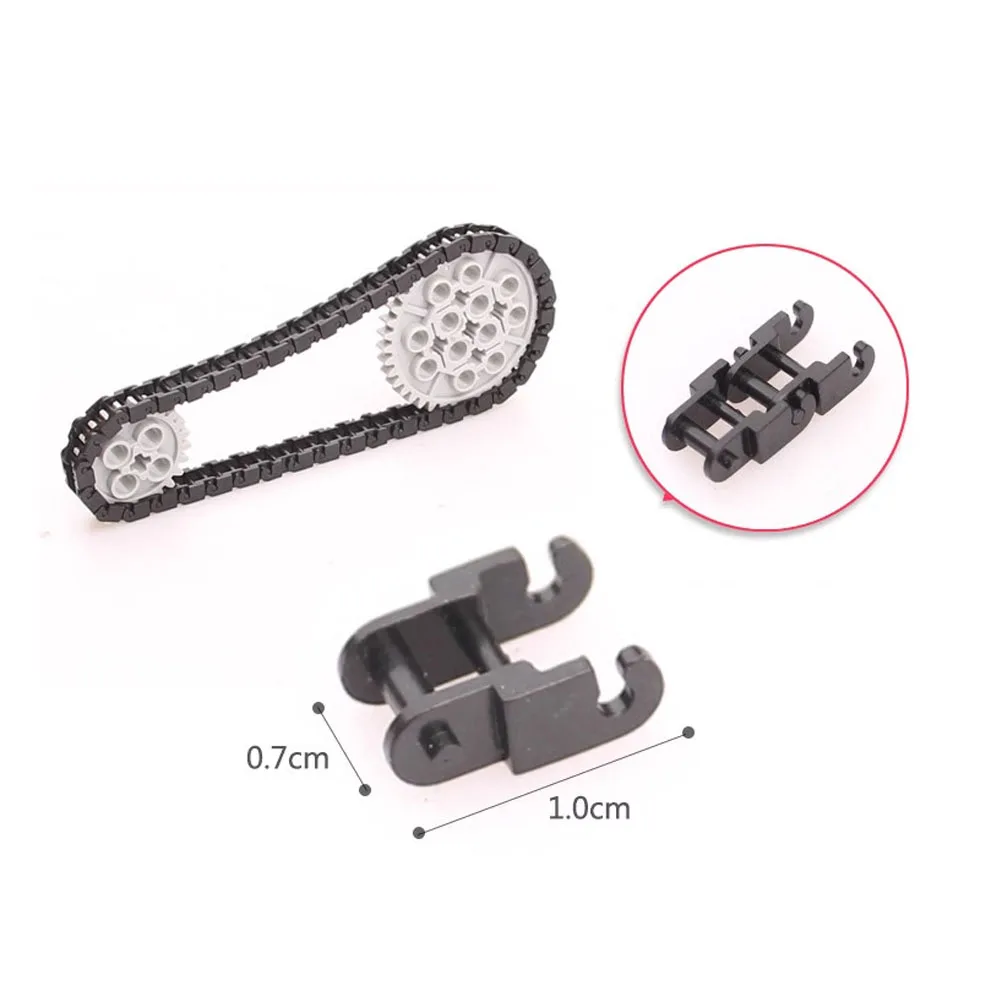 100PCS Parti Tecniche Catena d - Motorcycle Gear Brand recensione e prezzo