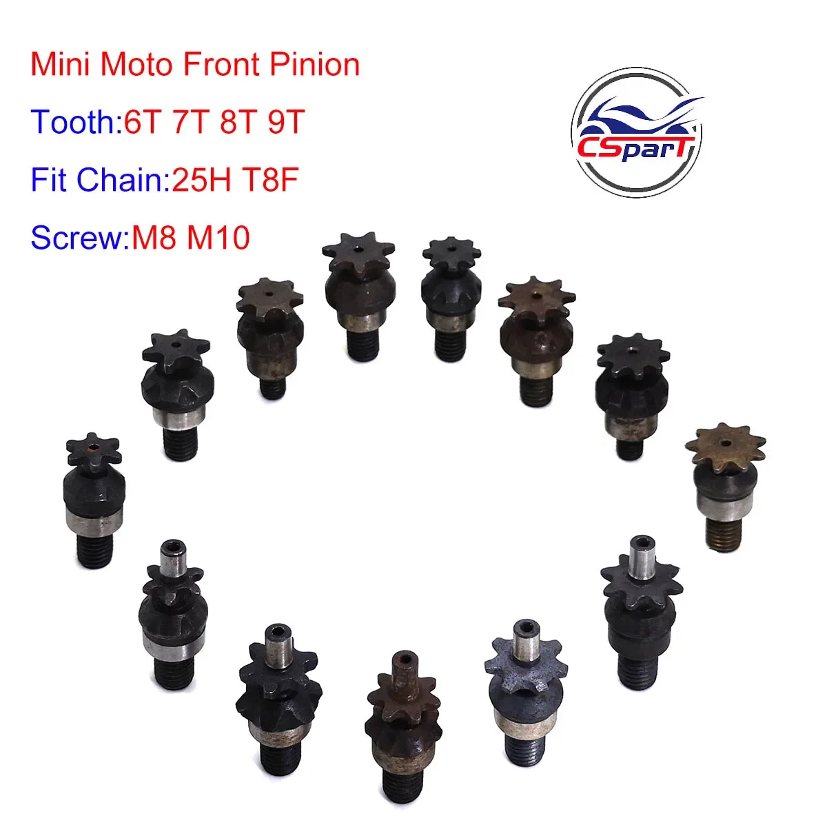 6T 7T 8T 9T 25H T8F M8 M10 Cat - Motorcycle Gear Organizer recensione e prezzo