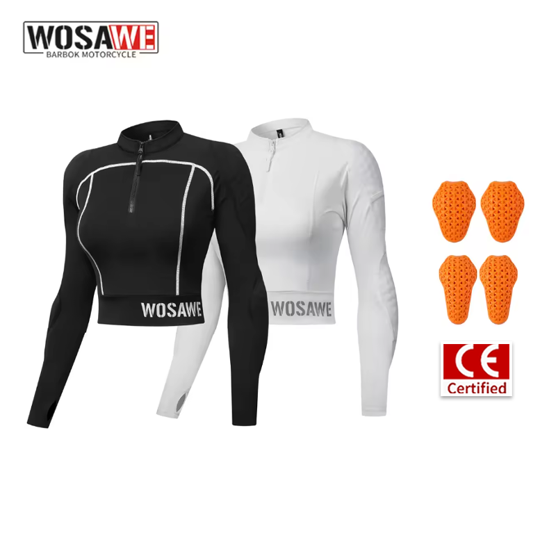 WOSAWE Giacca Corta Estiva Tra - Motorcycle Gear Jacket Women recensione e prezzo