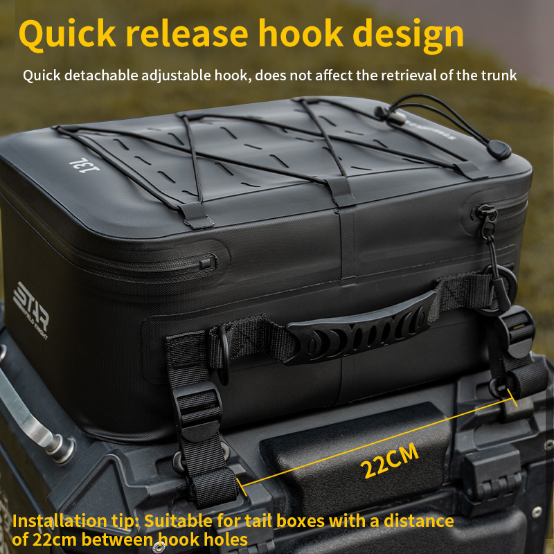 SFK Borsa da moto nera univers - Motorcycle Gear Brand recensione e prezzo