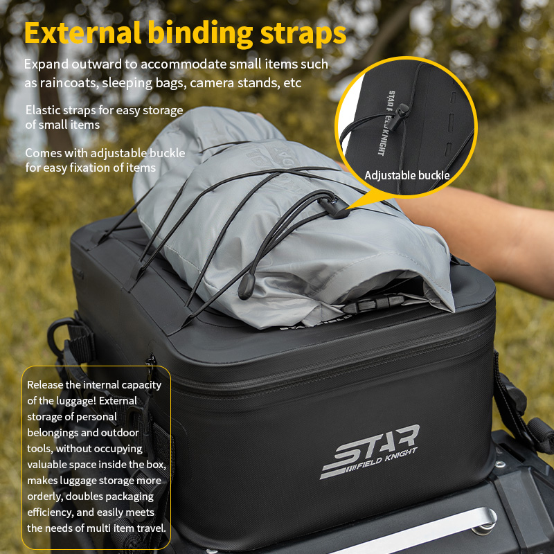 SFK Borsa da moto nera univers - Motorcycle Gear Brand recensione e prezzo